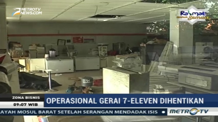 Operasional Gerai 7-Eleven Dihentikan