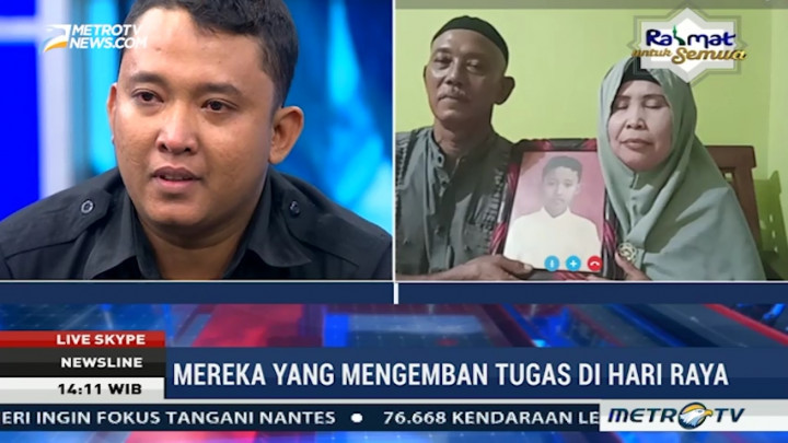 Cerita Jurnalis Metro TV Enam Tahun Tidak Mudik Lebaran