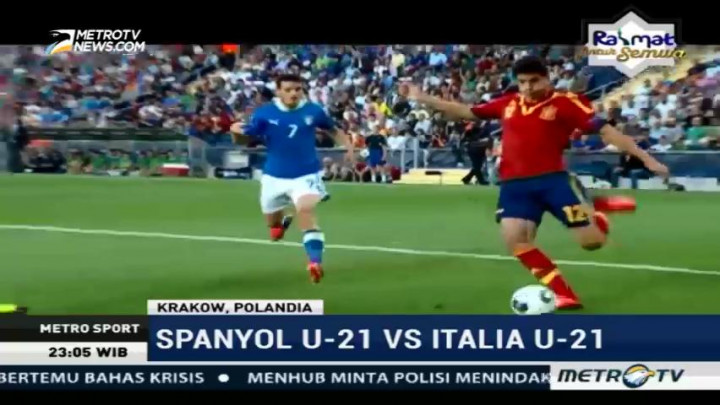 Preview Piala Eropa U-21: Spanyol vs Italia