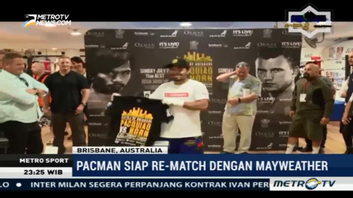 Pacman Siap Rematch dengan Mayweather