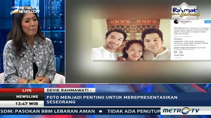 Ucapan Selamat Idul Fitri Melalui Foto Selfie