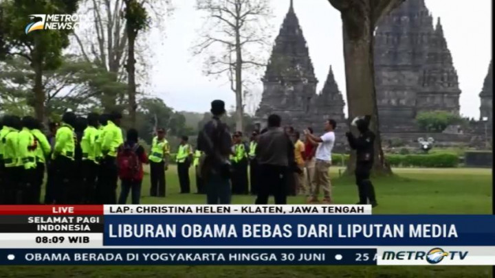 Jelang Kunjungan Obama, Pengamanan Candi Prambanan Diperketat