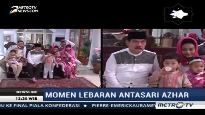 Momen Lebaran Antasari Azhar