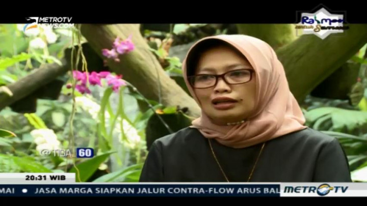Para Perawat Flora Langka di Kebun Raya Bogor