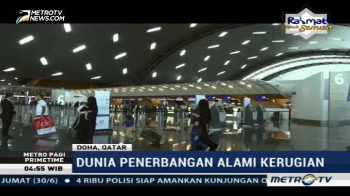 Blokade Mulai Berdampak ke Perekonomian Qatar