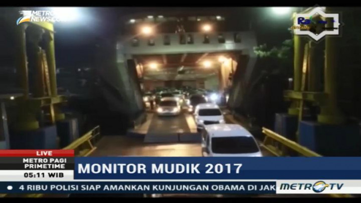 Volume Kendaraan di Merak Terus Meningkat