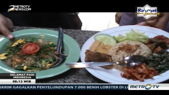 Obama dan Keluarga Cicipi Mie Lethek Khas Bantul