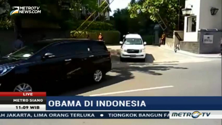 Obama Bertolak ke Jakarta