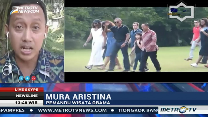 Obama Kagumi Struktur Bangunan Candi Borobudur