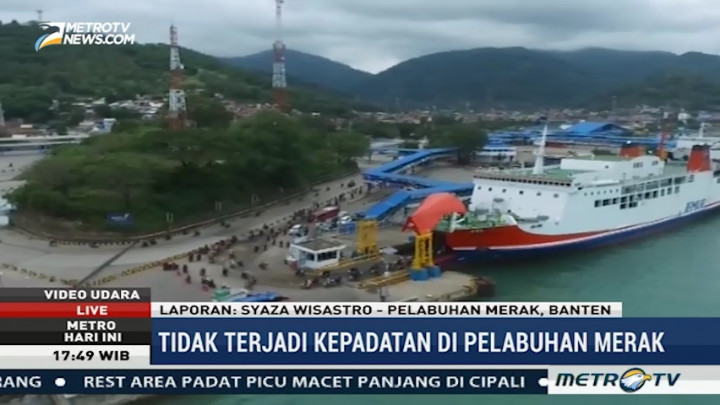Puncak Arus Balik di Pelabuhan Merak Diprediksi Malam Ini