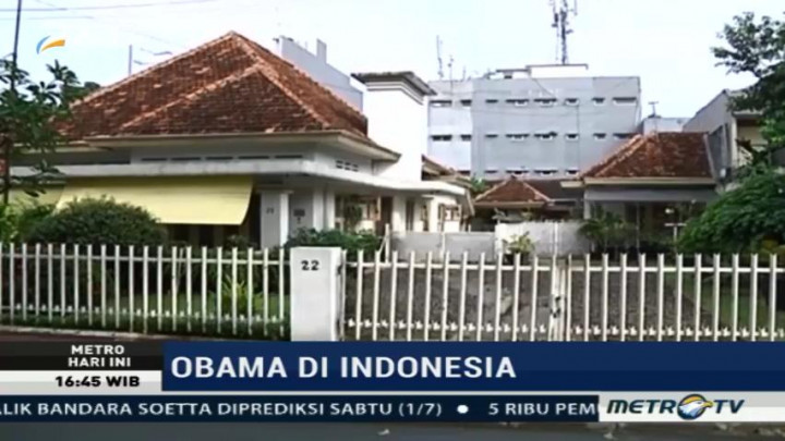 Melihat Rumah Masa Kecil Obama di Menteng