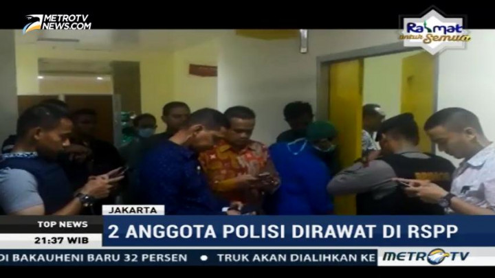 2 Brimob Korban Penikaman Dirawat di RSPP