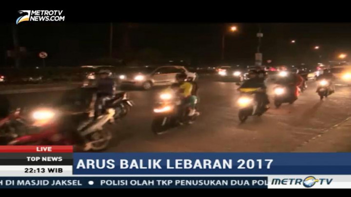 Pemudik Motor Mulai Padati Cileunyi