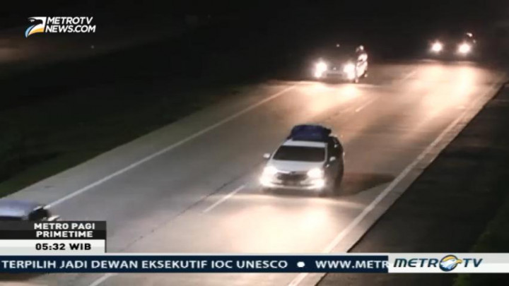 Kepadatan di Cikampek Terjadi di Malam Hari