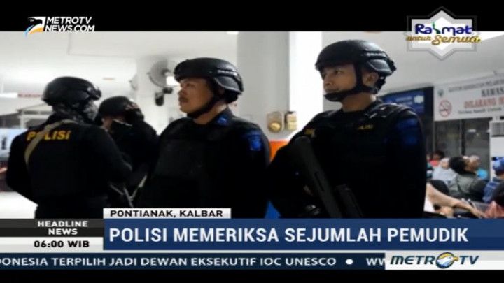 Pengamanan di Pelabuhan Dwikora Pontianak Diperketat