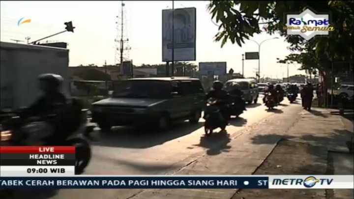 Kendaraan Pribadi Padati Jalur Pantura Brebes