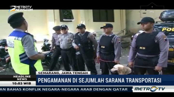 Amankan Arus Balik, Polres Semarang Siagakan Unit K9