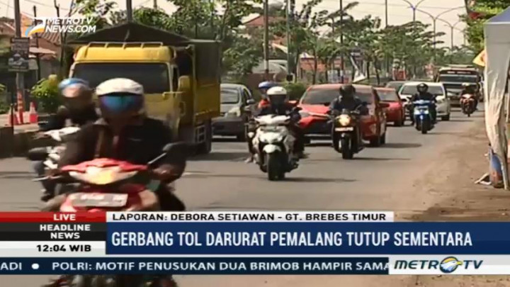 Tol Darurat Pemalang Ditutup Sementara, Pantura Diprediksi Padat