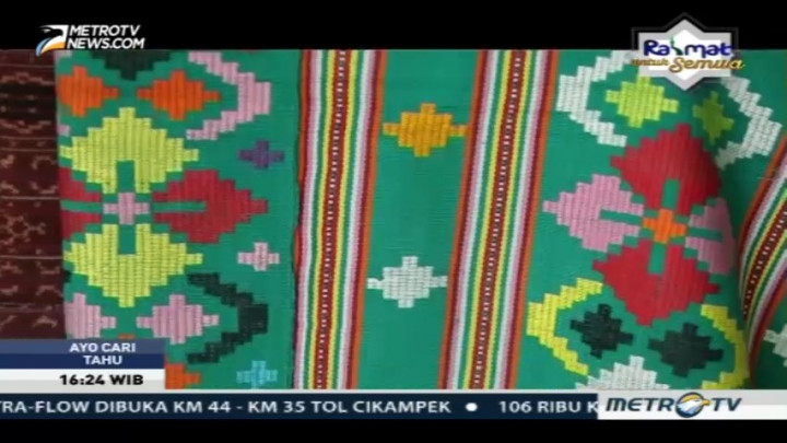 Mengintip Proses Pembuatan Tenun Ikat NTT