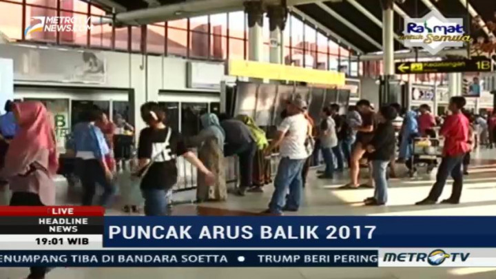 Arus Balik, Penumpang di Bandara Soetta Terus Meningkat