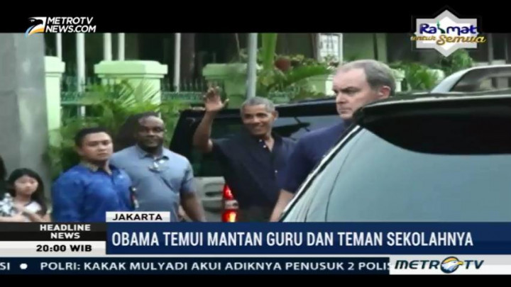 Obama Bernostalgia di SDN 01 Menteng