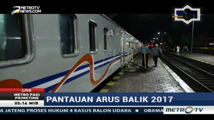 Kereta Api Jadi Angkutan Terfavorit di Musim Mudik 2017
