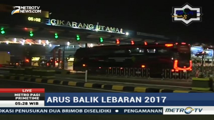 59% Pemudik Sudah Kembali ke Jakarta Melalui GT Cikarang Utama