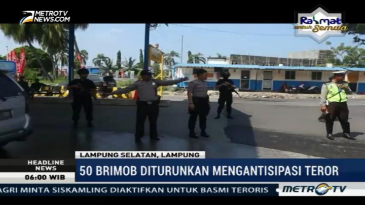 Antisipasi Teror, Pengamanan Pelabuhan Bakauheni Diperketat