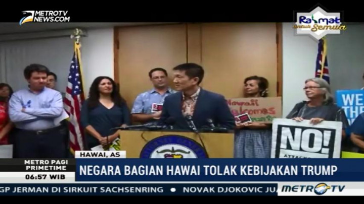 Hawai Tolak Kebijakan Trump Soal Larangan Visa