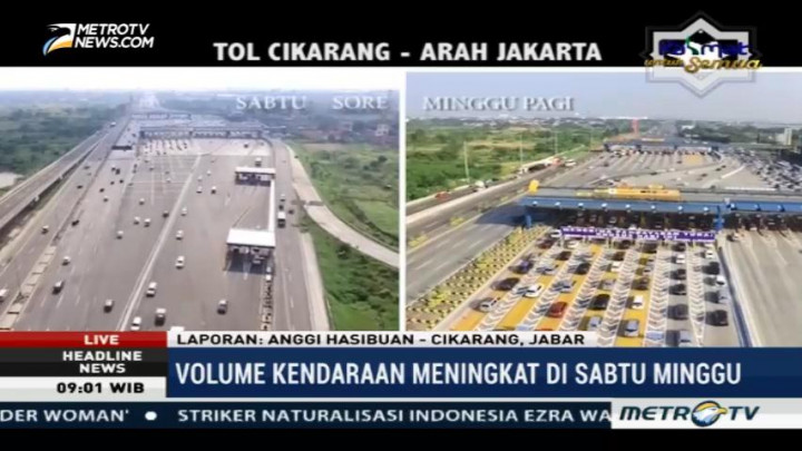 Pemudik Diimbau Sigap Terhadap Buka Tutup <i>Contra Flow</i>