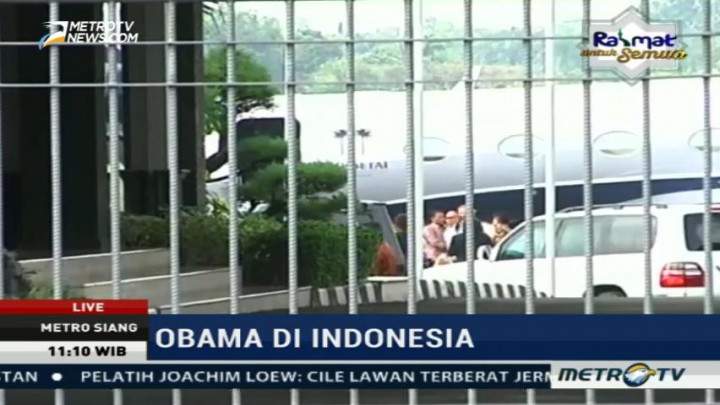 Obama Bertolak ke Korea Selatan