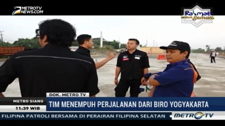 Di Balik Layar Tim Monitor Mudik Metro TV Pemalang