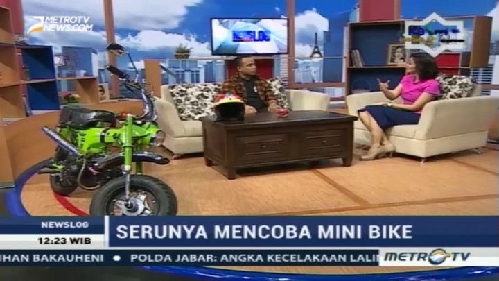 Serunya Mencoba Mini Bike