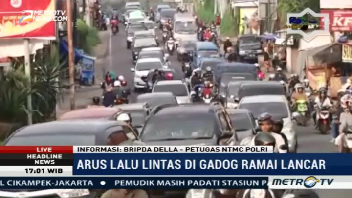 Arus Balik, Kawasan Puncak Ramai Lancar