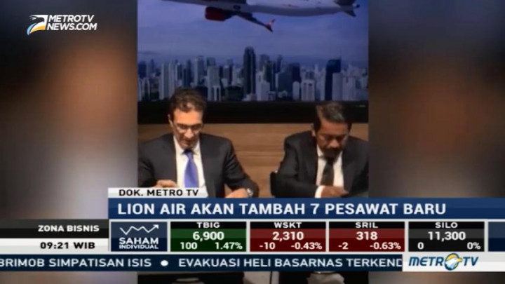 Lion Air akan Tambah Tujuh Armada Baru