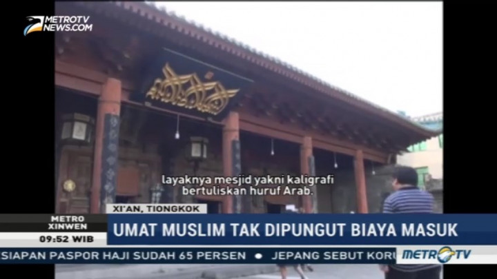Wisata Religi ke Masjid Terbesar di Kota Xi'an