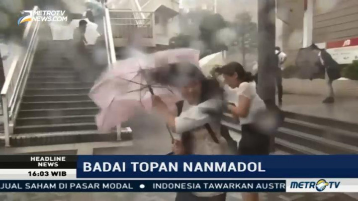 Topan Nanmadol Terjang Jepang