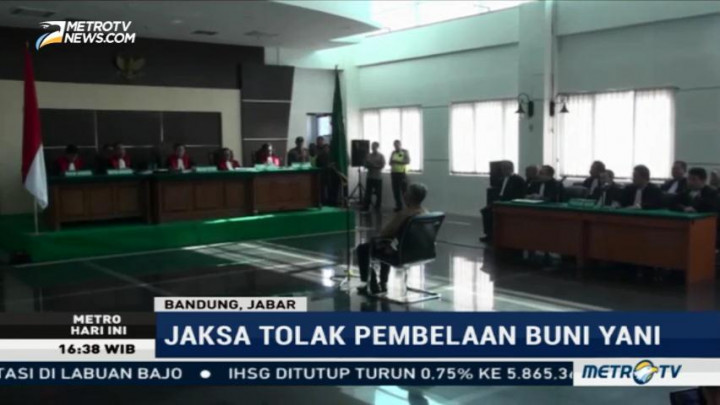 Jaksa Tolak Pembelaan Buni Yani