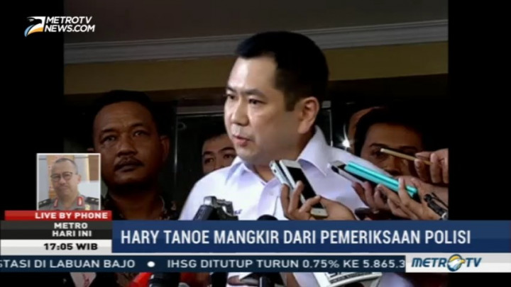 Polisi Jadwalkan Ulang Pemeriksaan Hary Tanoe