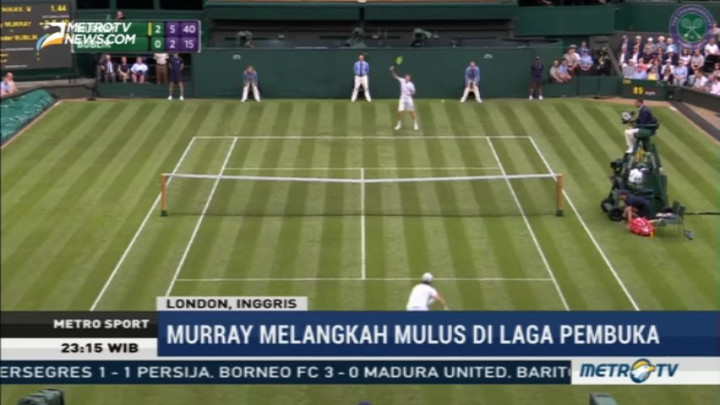 Sejumlah Hasil Laga Pembuka Turnamen Tenis Wimbledon