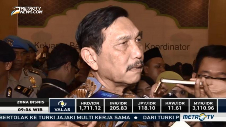 Menko Luhut Klaim Arus Mudik 2017 Paling Lancar