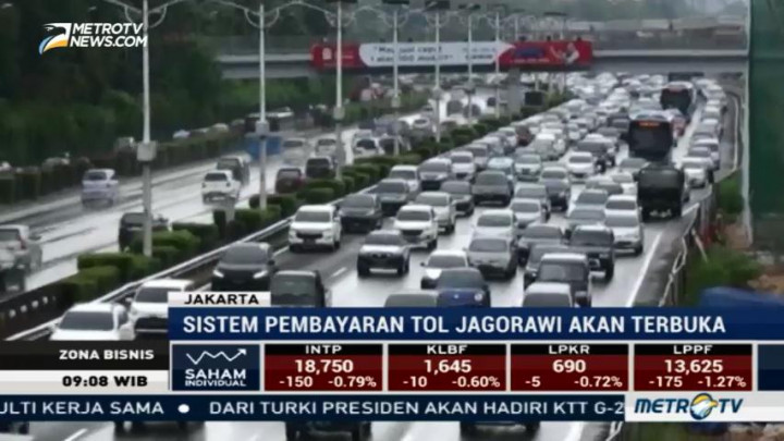 Integrasi Pembayaran Tol Jagorawi Mulai Berlaku Bulan Ini