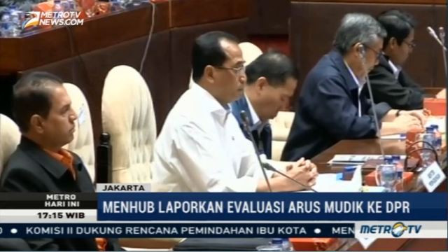 Menhub Laporkan Evaluasi Arus Mudik dan Balik ke DPR