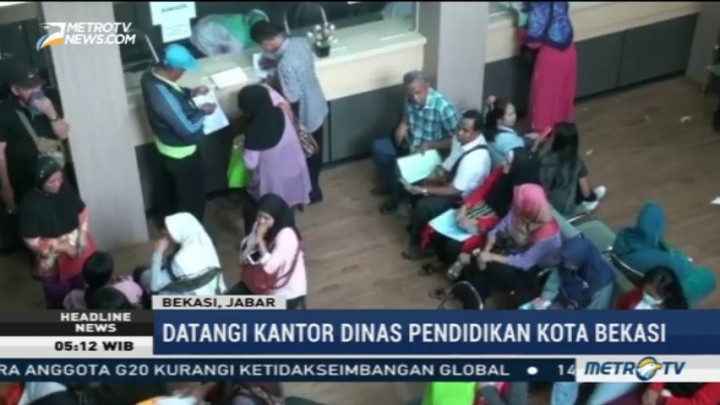 Ribuan Orangtua Siswa Keluhkan Sistem PPDB Online Kota Bekasi