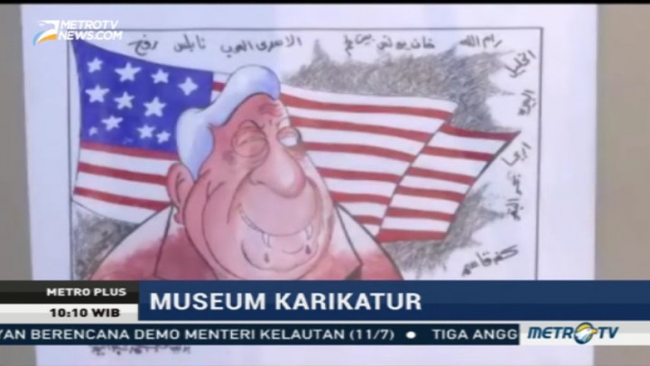 Berkunjung ke Museum Karikatur Pertama di Timur Tengah