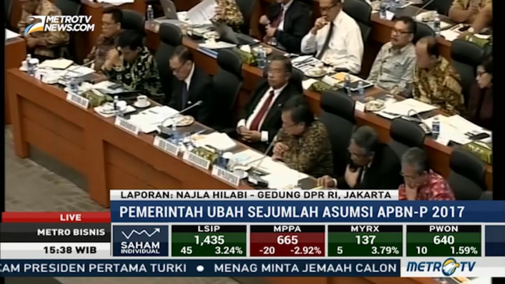 Pemerintah Resmi Ajukan APBN-P 2017