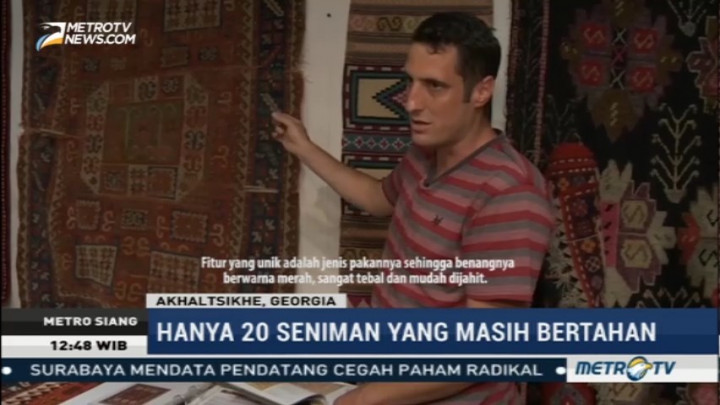 Georgia Gelar Festival Pamerkan Seni Tenun Karpet Tradisional