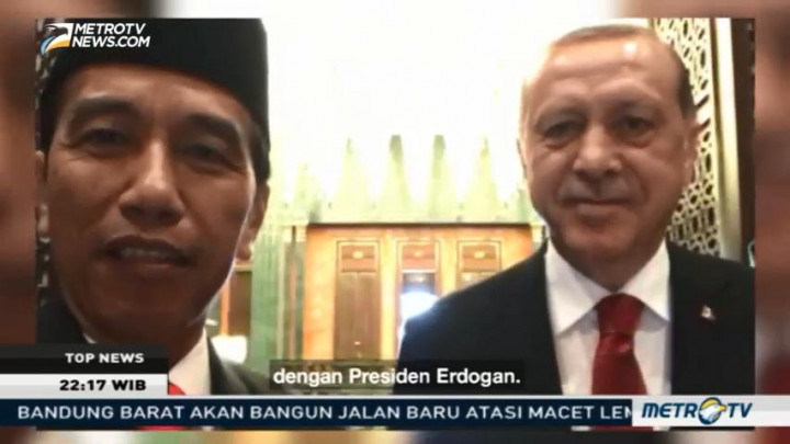 Jokowi Ajak Erdogan Sapa Netizen