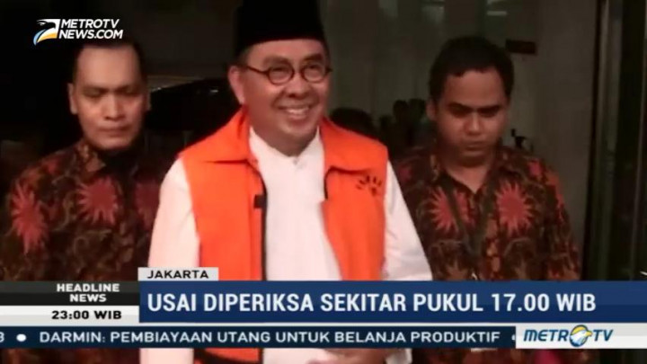 Ridwan Mukti Bungkam Usai Diperiksa KPK
