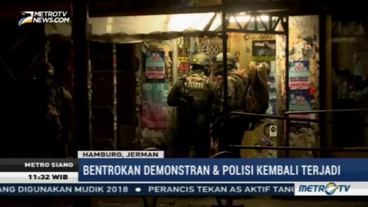 Bentrokan Kembali Terjadi, Situasi di Sekitar KTT G20 Mencekam